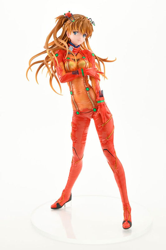 Evangelion 2.0 You Can (Not) Advance PVC Statue 1/4 Asuka Shikinami Langley Test Plugsuit Smile Ver. 40 cm 4573347243554