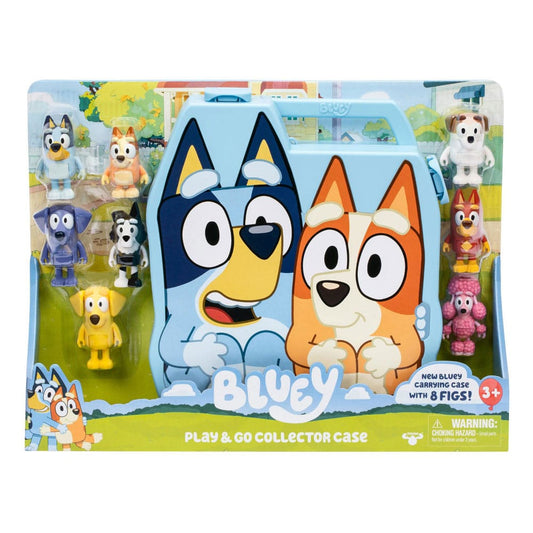 Bluey Playset Ultimate Play & Go Collector Case 0630996176382
