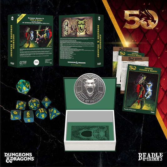 Dungeons & Dragons Classic Module Dice Set Tomb of Horrors (7) 0850060996092