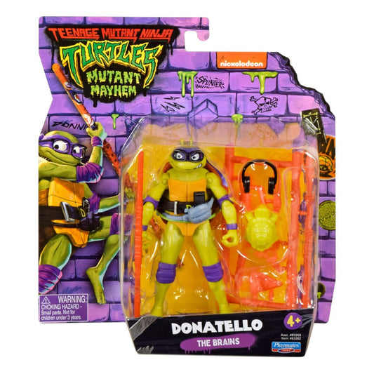 Teenage Mutant Ninja Turtles: Mutant Mayhem Action Figures Donatello 10 cm 0043377832829
