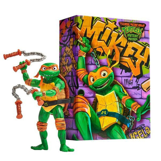 Teenage Mutant Ninja Turtles: Mutant Mayhem Action figure Comic Con Michelangelo 18 cm 0043377833789