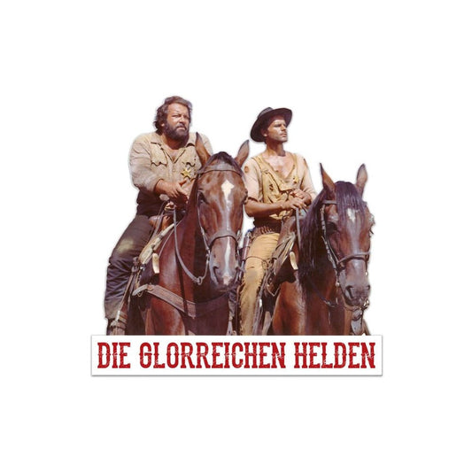Bud Spencer & Terence Hill 3D Tin Sign Die glorreichen Helden 45 x 45 cm 4250778143867