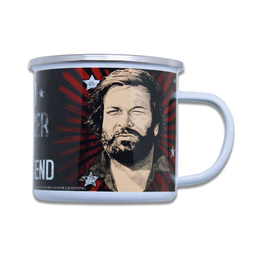 Bud Spencer Enamel Mug The Legend 4250778167931