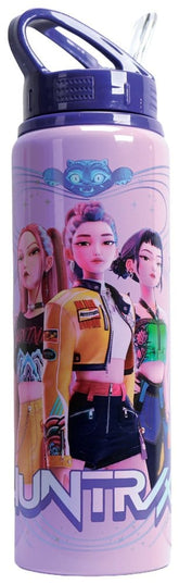 KPop Demon Hunters Flip Top Water Bottle Huntr/x 5056563722212