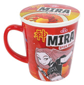 Kpop Demon Hunters Mug with lid Huntr/x Ramen 5056563723752