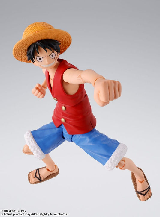 One Piece S.H. Figuarts Action Figure Monkey D. Luffy Romance Dawn 15 cm 4573102664730