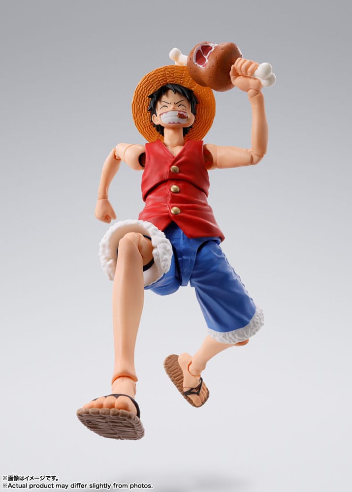 One Piece S.H. Figuarts Action Figure Monkey D. Luffy Romance Dawn 15 cm 4573102664730