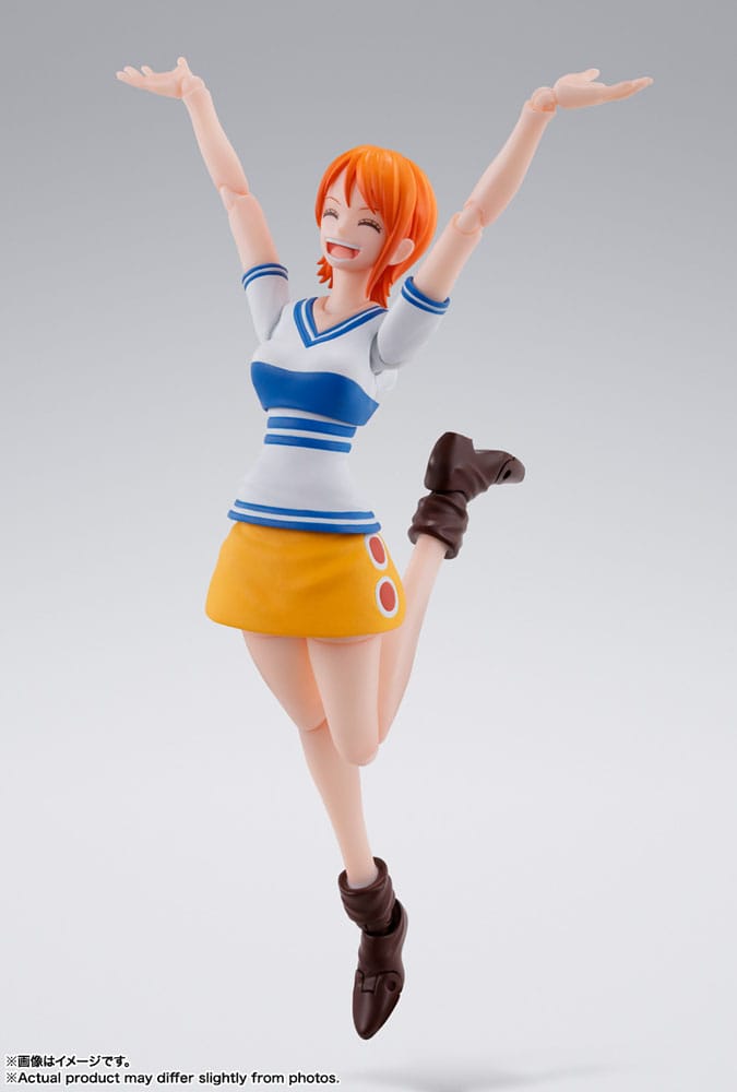 One Piece S.H. Figuarts Action Figure Nami Romance Dawn 14 cm 4573102664747