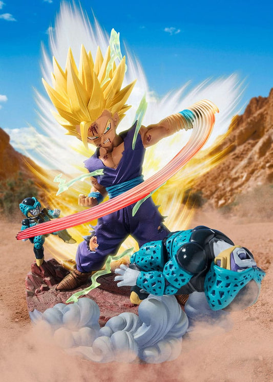 Dragon Ball FiguartsZERO Extra Battle PVC Statue Marshall Super Saiyan 2 Son Gohan -Anger Exploding Into Power- 20 cm 4573102666574