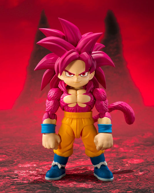 Dragon Ball Daima S.H.Figuarts Action FigureSuper Saiyan Level 4 Son Goku (mini) 8 cm 4573102673497