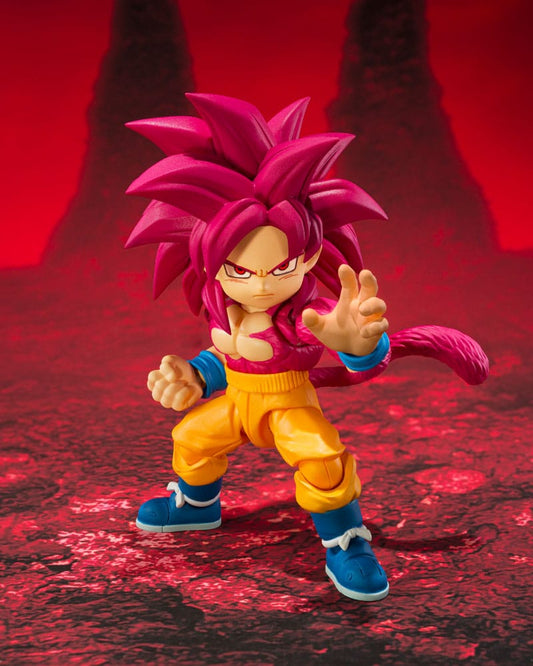 Dragon Ball Daima S.H.Figuarts Action FigureSuper Saiyan Level 4 Son Goku (mini) 8 cm 4573102673497
