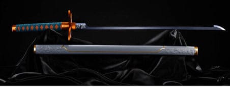 Demon Slayer: Kimetsu no Yaiba Proplica Replica 1/1 Nichirin Sword (Shinobo Kocho) 88 cm 4573102675811