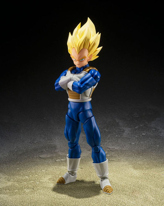 Dragon Ball Z S.H.Figuarts Action Figure Super Saiyan Vegeta (Dangerous Pride) 14 cm       4573102692917