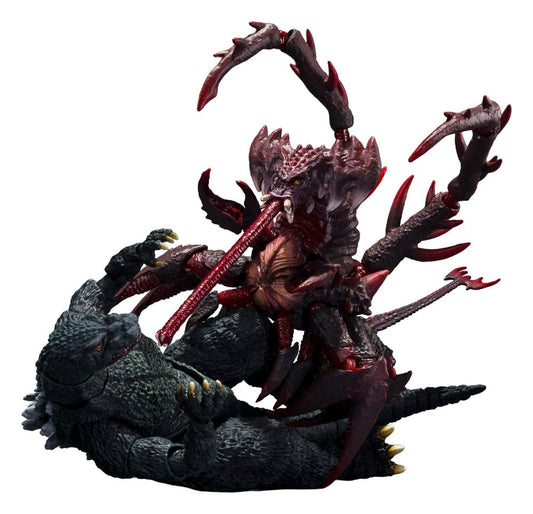 Godzilla vs. Destroyah S.H.MonsterArts Action Figure Godzilla Jr & Destoroyah Evolution Set 4573102698131