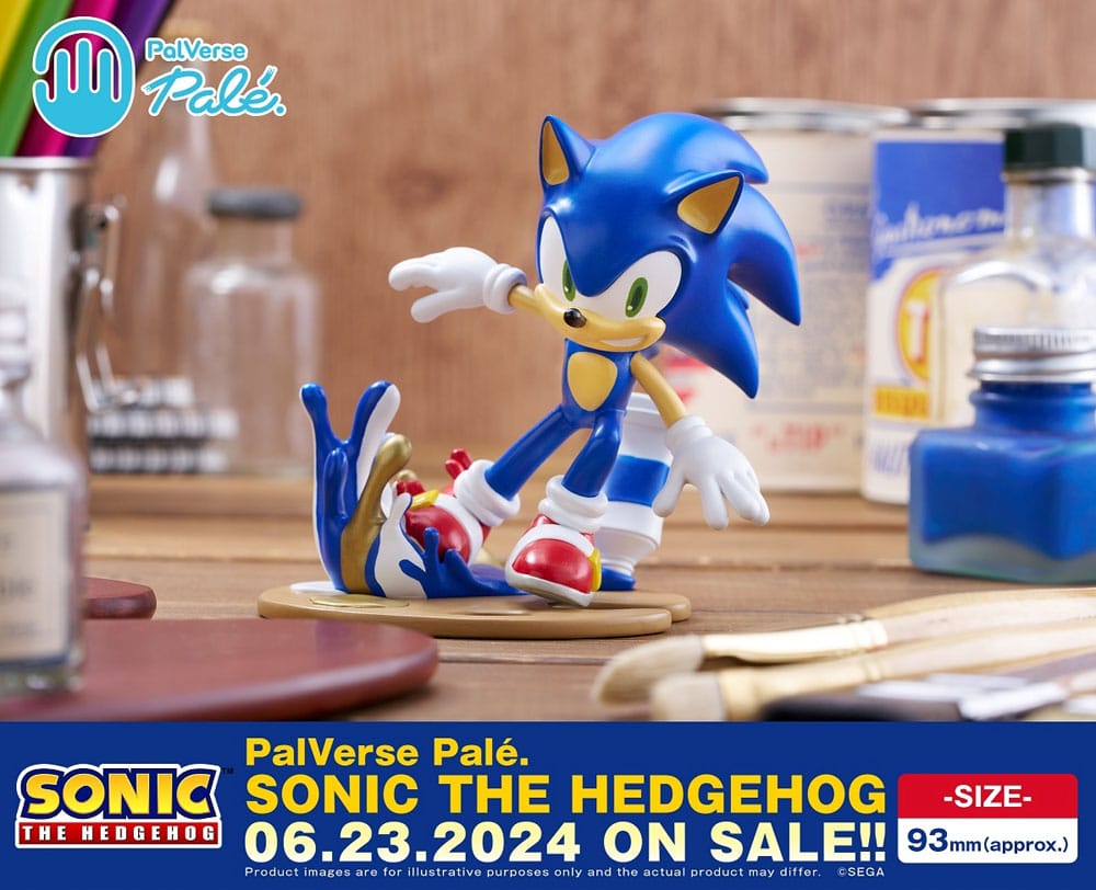 Sonic The Hedgehog PalVerse PVC Statue Sonic  4571598679870