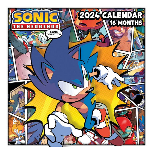 Sonic the Hedgehog Calendar 2024 9781804230497