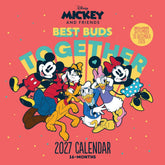 Mickey & Friends Calendar 2027 30 x 30 cm 5050574168861