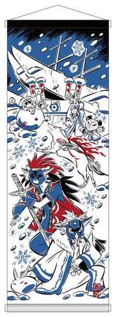 Okami 20th Anniversary Reprint Art Project Tapestry Winter 74 x 28 x 2 cm 4976219138468