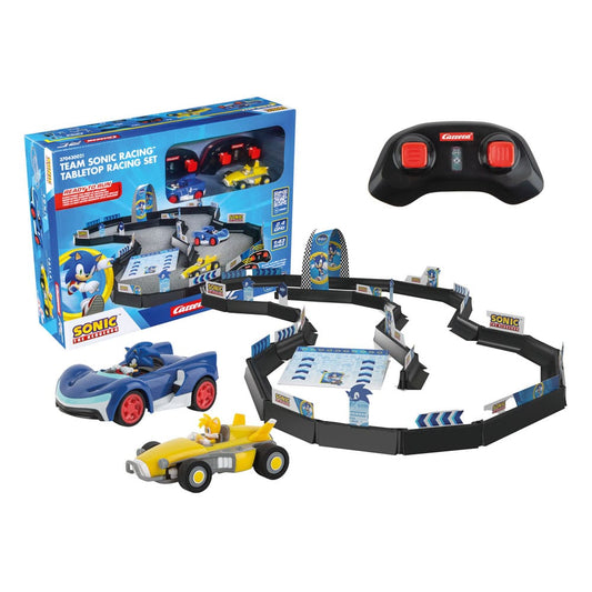 Sonic the Hedgehog RC remote-controlled Car 1/43 2.4GHz Tabletop Racing Set 9003150143246
