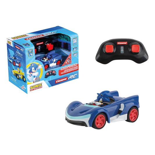 Sonic the Hedgehog RC remote-controlled Car 1/43 2.4GHz Mini Sonic  9003150143260