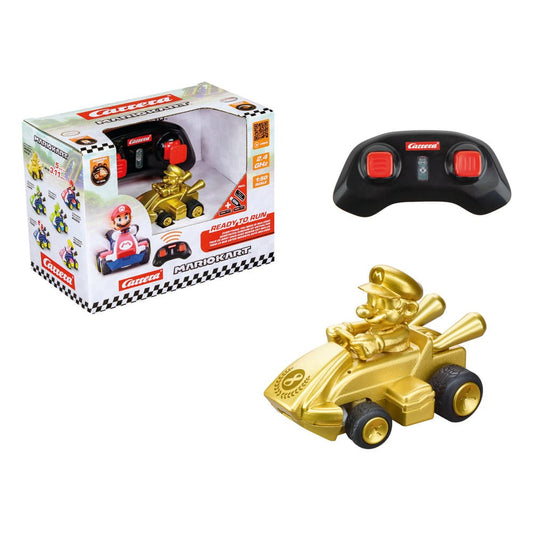 Super Mario Kart RC remote-controlled Car 1/50 2.4GHz Mini Mario Gold  9003150148371