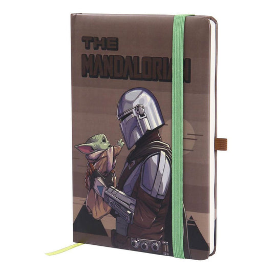 Star Wars: The Mandalorian Premium Notebook A5 The Mandalorian x Grogu 8445484004618