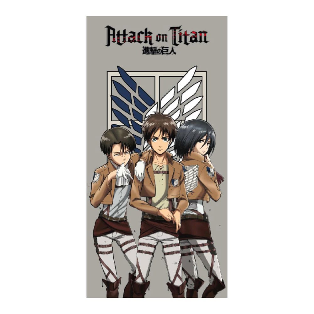 Attack on Titan Towel Group 70 x 140 cm 8445484396829