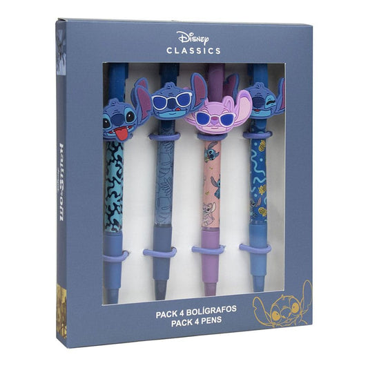 Loli & Stitch ball pen 4-Pack  8445484121162