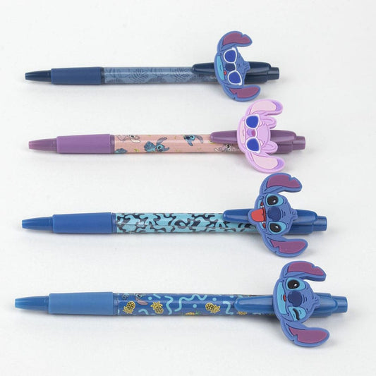 Loli & Stitch ball pen 4-Pack  8445484121162