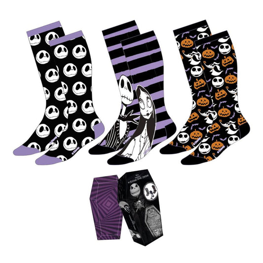 The Nightmare before christmas Socks 3-Pack Icons 35-41 8445484340716