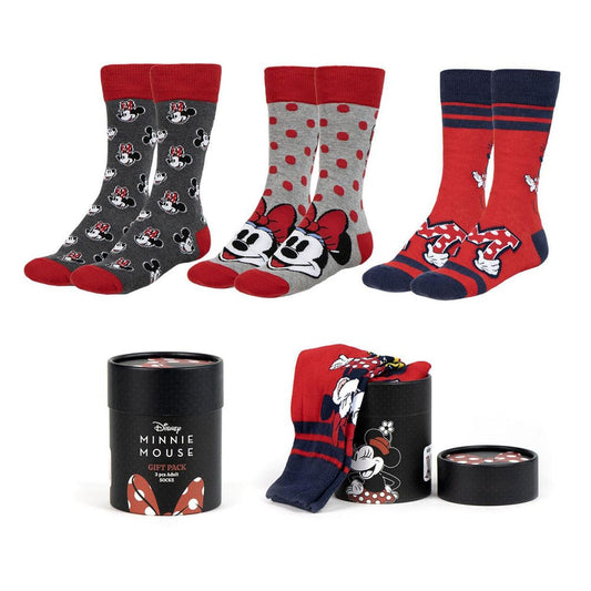 Disney Socks 3-Pack Minnie 1 36-43  8445484436631
