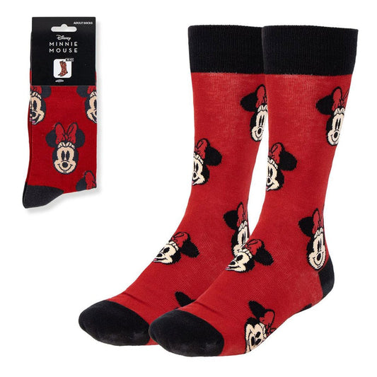 Disney Socks Minnie Face Red 36-43   8445484456950