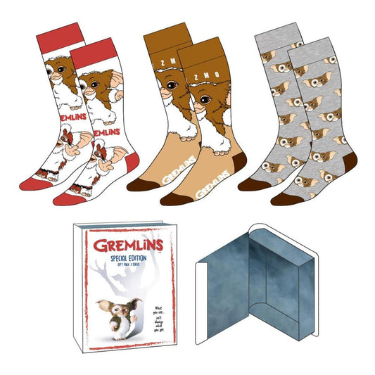 Gremlins Socks 3-Pack 36-43 8445484544718