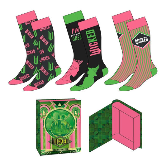 Wicked Socks 3-Pack 36-43  8445484544756