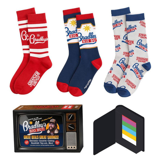 Stranger Things Socks 3-Pack 38-45 Bradley´s Big Buy 8445484579413