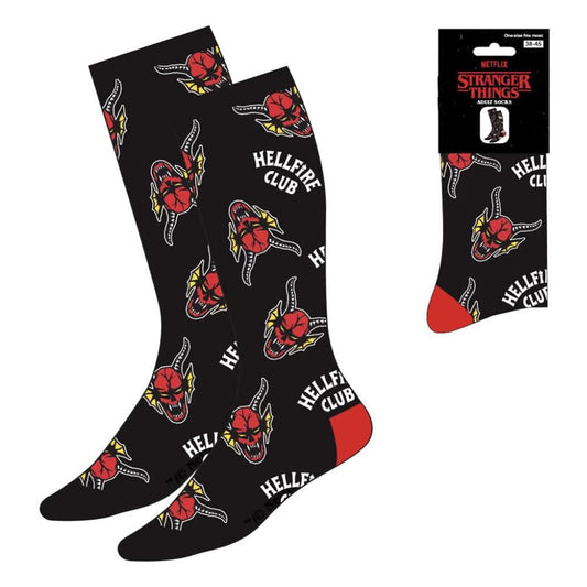 Stranger Things Socks Hellfire Club AOP 38-45  8445484579475