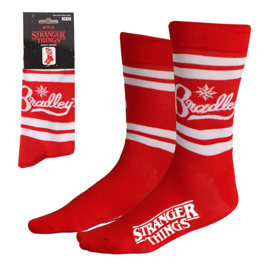Stranger Things Socks Bradley´s Big Buy Red 38-45  8445484579499