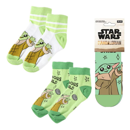 Star Wars: The Mandalorian Ankle socks 2-packs 38-45 8445484593785