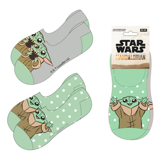 Star Wars: The Mandalorian no-show socks 2-packs 38-45 8445484593990