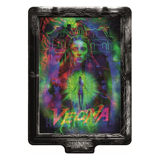 Stranger Things Metamorphic Art Collection Jigsaw Puzzle with Light-Up Effect Vecna (520 pieces) 8005125356102
