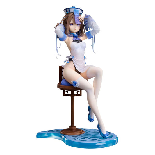Original Character PVC Statue 1/7 Blue jiangshi Illustration by Anmi 21 cm  4595643112556