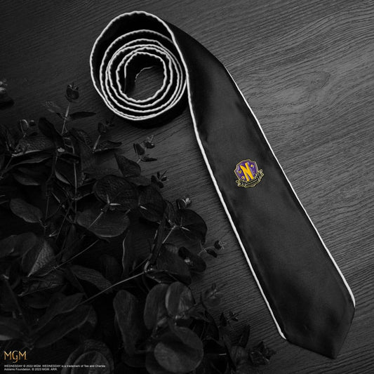Wednesday Woven Necktie Nevermore Deluxe Edit 4895205616318