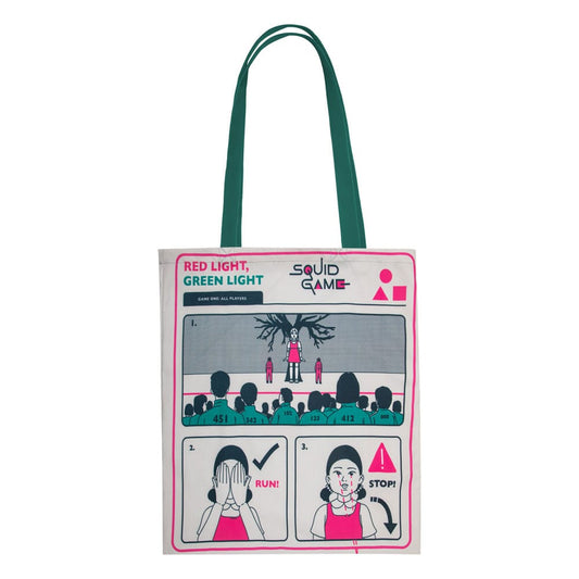 Squid Game Tote Bag Young-hee Blue Print 4895205619753