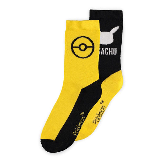 Pokemon Socks 2-Pack Pikachu 43-46 8718526190908
