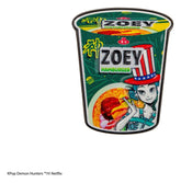 KPop Demon Hunters Pin Zoey Hamburger Noodles 4895205625396