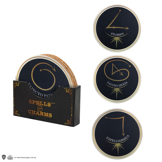 Harry Potter Coaster 4-Pack Spell & Charms  4895205616707