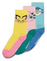 Pokémon Socks 3-Pack Crew 35-38 8718526424980