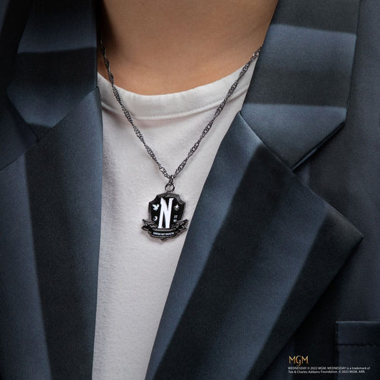 Wednesday Necklace with Pendant Nevermore Aca 4895205616424