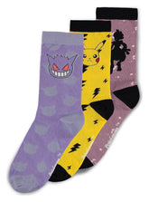Pokémon Socks 3-Pack Crew 39-42 8718526425017