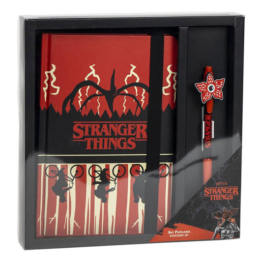 Stranger Things Stationery Set Upside Down 8445484310641